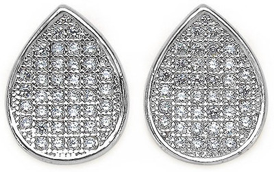 

Johareez Beautiful Cubic Zirconia Copper Stud Earring
