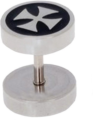 

Men Style Best Quality Korean Made Jesus Cross 8mm Thickness Stainless Steel Plug Earring
