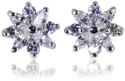 

Dolls N Queens Sunshine Cubic Zirconia Copper Stud Earring