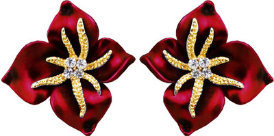 Silver Shoppee Adore Cubic Zirconia Alloy Stud Earring