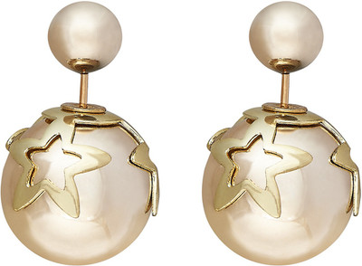 

Shining Jewel Inspired Celebrity Baubles Pearl Acrylic Plug Earring