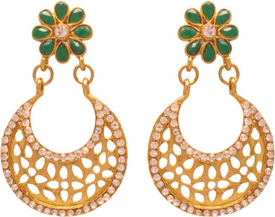 Vendee Fashion Floral Dangler Copper Drops & Danglers Vendee Fashion Floral Dangler Copper Drops & Danglers