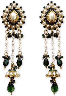 Hi Look Crystal Alloy Drop Earring available at flipkart for Rs.235