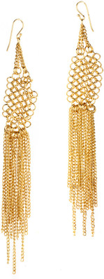 30% OFF on Trinketbag Fringe-O-Fringe Metallic Extra Long Alloy Tassel Earring 30% OFF on Trinketbag Fringe-O-Fringe Metallic Extra Long Alloy Tassel Earring