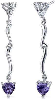 

Kiara Jewellery Chandigharh Swarovski Zirconia Sterling Silver Drop Earring