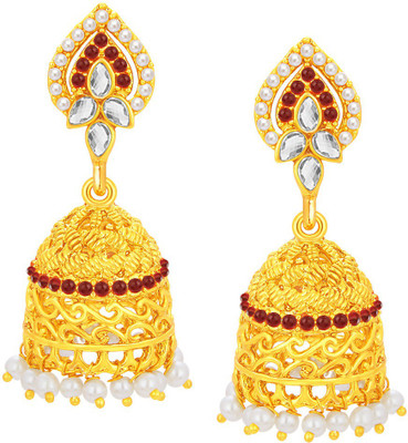 

Sukkhi Shimmering Jhumki Gold Plated Alloy Jhumki Earring
