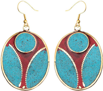 

Taj Pearl Designer Alloy Dangle Earring