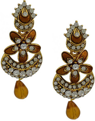 

High Trendz Saga Zircon Alloy Drop Earring
