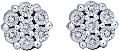 

Kataria Jewellers Floral 92.5 BIS Hallmarked Silver Stud Earring