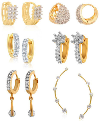 

Jewels Gehna Cubic Zirconia Alloy Earring Set