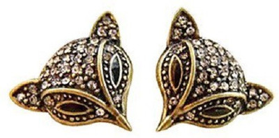 

Girlz! Cute Crystal Fox Alloy Stud Earring
