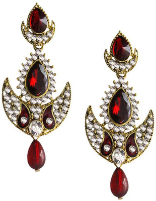 

Being Women Gold Plated Stone Studded Fashion Alloy Drop Earring