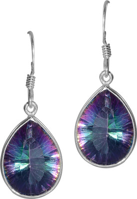 

Zivah Mystic Gemstone Topaz Sterling Silver Dangle Earring