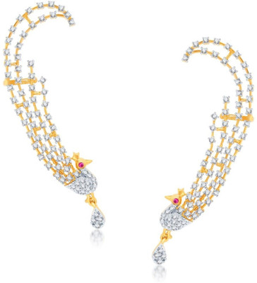 

Sukkhi Cubic Zirconia Alloy Cuff Earring