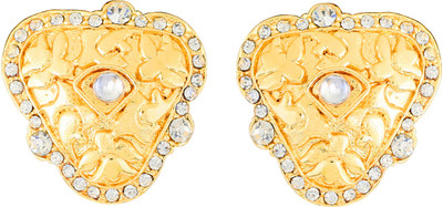 TOUCHSTONE Princess Delight Alloy Stud Earring