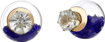 

Zeneme 2 IN1 Designer Cubic Zirconia Alloy Stud Earring