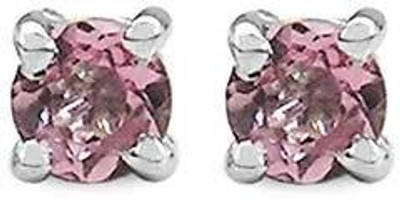 

Johareez Sparkle Tourmaline Sterling Silver Stud Earring