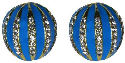 

Bezel Sparkle Delight Alloy Stud Earring