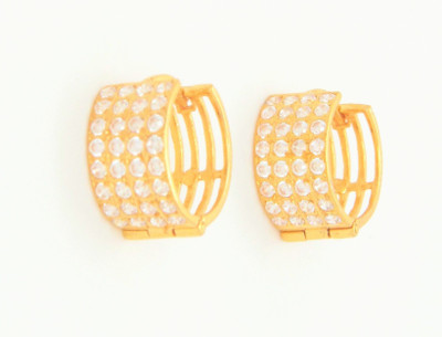 

Bhurmal Aidanmal Jewellers Cubic Sparks Yellow Gold 18kt Clip-on Earring