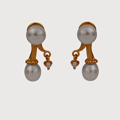 

Nisa Pearls Pearl Alloy Drop Earring
