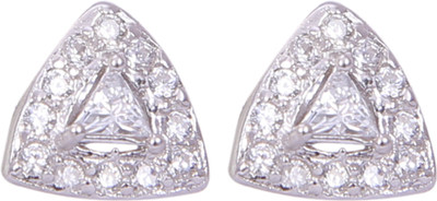 

Abhooshan Sparkle wind Cubic Zirconia Sterling Silver Stud Earring
