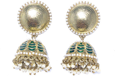 

Fashion Pitaraa Golden Sparkel Copper Jhumki Earring