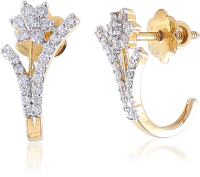 

Jisha Yellow Gold 18kt Diamond Stud Earring