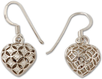 30% OFF on Exxotic Jewelz Heart Shape Silver Drops & Danglers 30% OFF on Exxotic Jewelz Heart Shape Silver Drops & Danglers
