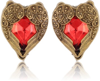 Cinderella Fashion Jewelry Heart Alloy Stud Earring