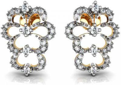 

Avsar Janvhi Yellow Gold 18kt Diamond Stud Earring