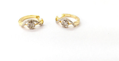 

Arkina Diamonds Blue sapphire awesomeness Silver Stud Earring