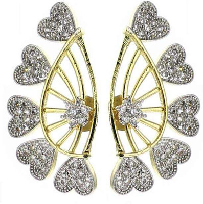 

Zeneme Heart Alloy Cuff Earring