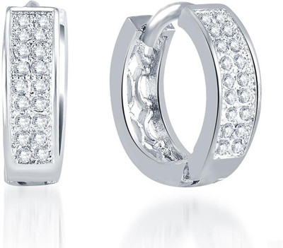 

Sukkhi Trendy Micro Pave Alloy Huggie Earring