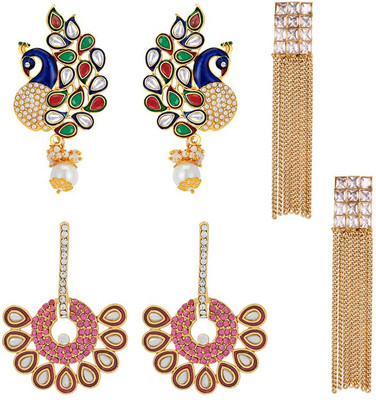 

Jewels Galaxy Fancy Alloy Earring Set