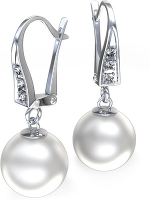 

Kataria Jewellers Designer Silver Drop Earring