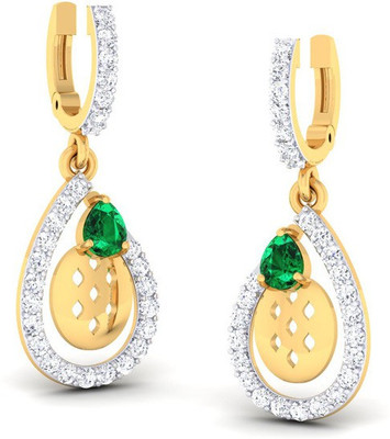 

Kamal Jeweller Meghana Swarovski Crystal Sterling Silver Drop Earring