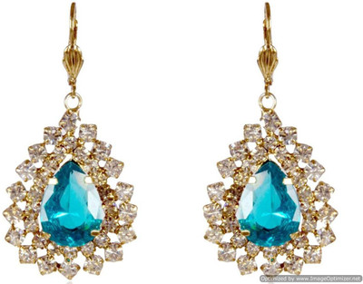 

Kshitij Jewels Diamond Dazzle Alloy Huggie Earring