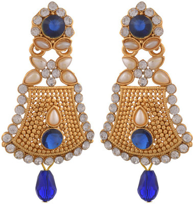 

Blacksmith Egyptian Queen Crystal Metal Drop Earring