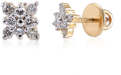 

Jisha Yellow Gold 18kt Diamond Stud Earring
