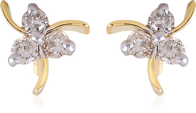 

Jisha The Promise Yellow Gold 18kt Diamond Stud Earring