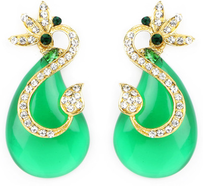 Johareez Beautiful Cubic Zirconia Alloy Drops & Danglers