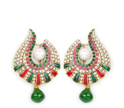 

Johareez Beautiful Cubic Zirconia Alloy Dangle Earring