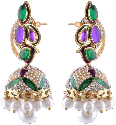 

Junaldoindia Antique Alloy, Metal Jhumki Earring