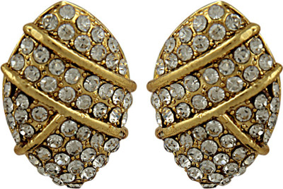 Bfly Bfly Golden Alloy Stud Alloy Drops & Danglers