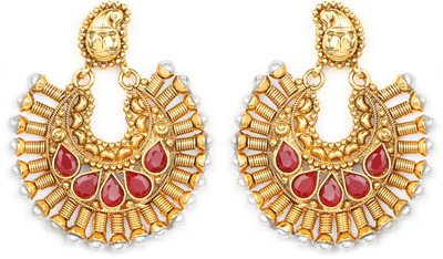Johareez Beautiful Cubic Zirconia Alloy Drops & Danglers