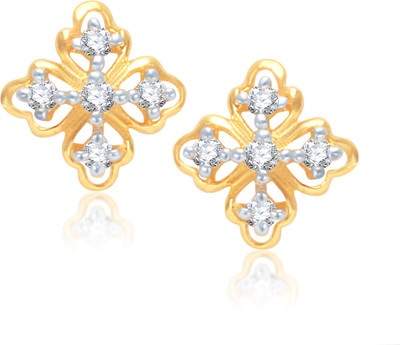 

VK Jewels VK Jewels Four Petal Gold And Rhodium Plated Earrings. Alloy Clip-on Earring