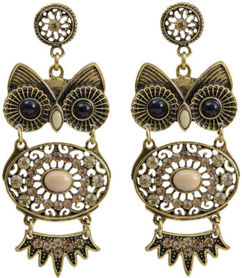 

Taj Pearl Designer Alloy Drop Earring