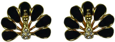 

Bezel Sparkle Delight Alloy Stud Earring