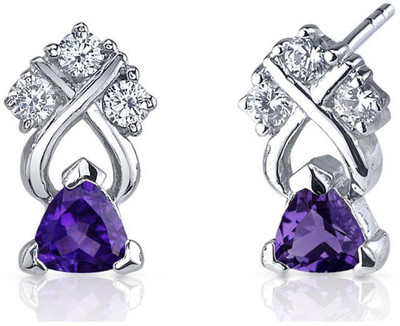 

Kiara Jewellery Shradha Swarovski Zirconia Sterling Silver Stud Earring