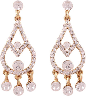 

Grace Jewels LIGHT WEIGHT REGULAR WEAR Cubic Zirconia Alloy Drop Earring